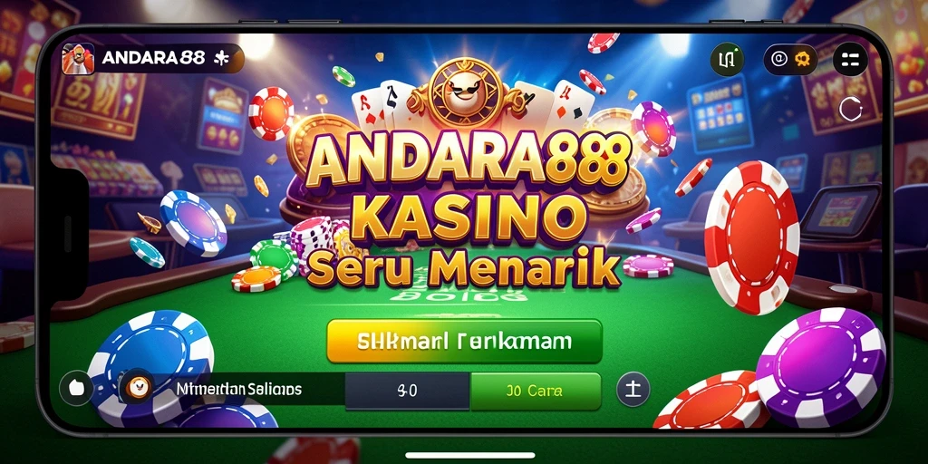 Tampilan menarik dari gameplay Kasino ANDARA88 yang mengasyikkan.