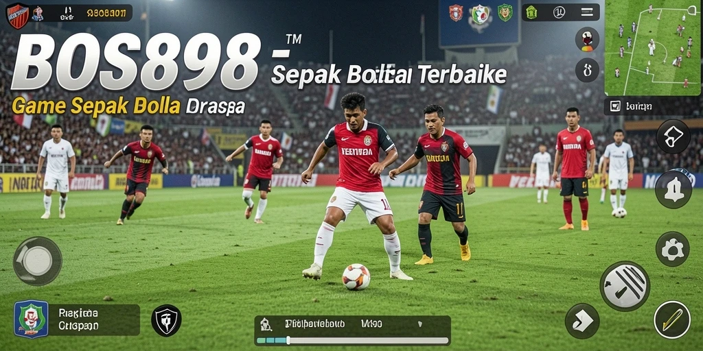 Screenshot gameplay BOS898 yang menampilkan aksi seru di lapangan.