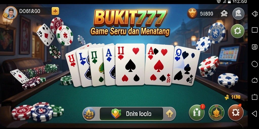 Tampilan gameplay BUKIT777 yang menarik dan interaktif.