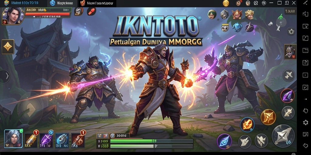 Tampilan gameplay seru dalam dunia <strong>IKNTOTO</strong> yang menakjubkan.