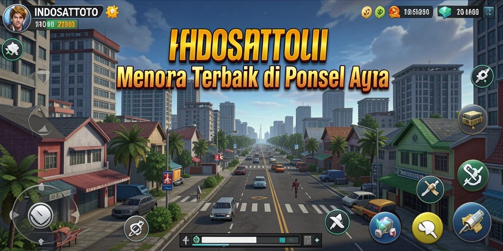 Tampilan gameplay seru dalam permainan Tower Defense INDOSATTOTO.