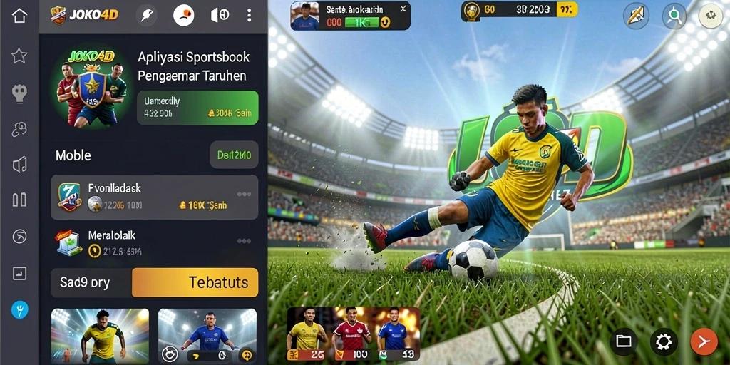 Tampilan JOKO4D yang menarik saat melakukan taruhan olahraga.