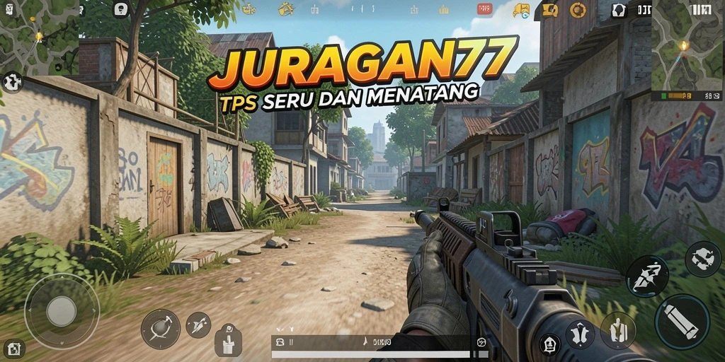 Tampilan gameplay seru dari JURAGAN77 dengan aksi mendebarkan.