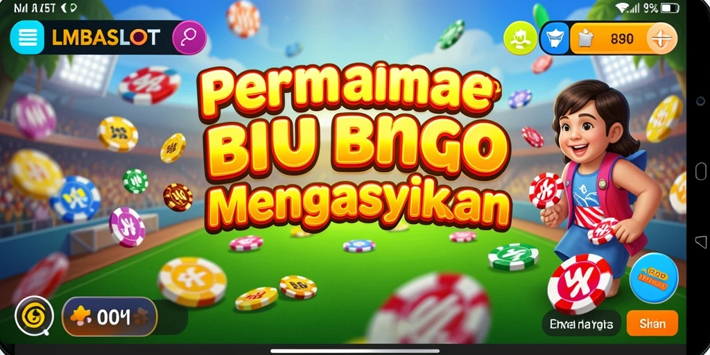 Tampilan gameplay Bingo yang seru dan interaktif.