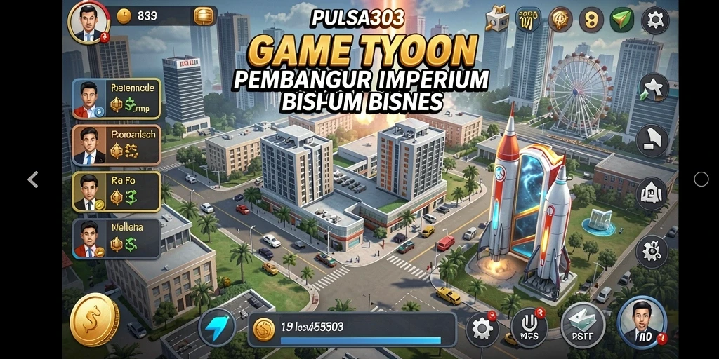 Tampilan gameplay Tycoon yang menarik di PULSA303.