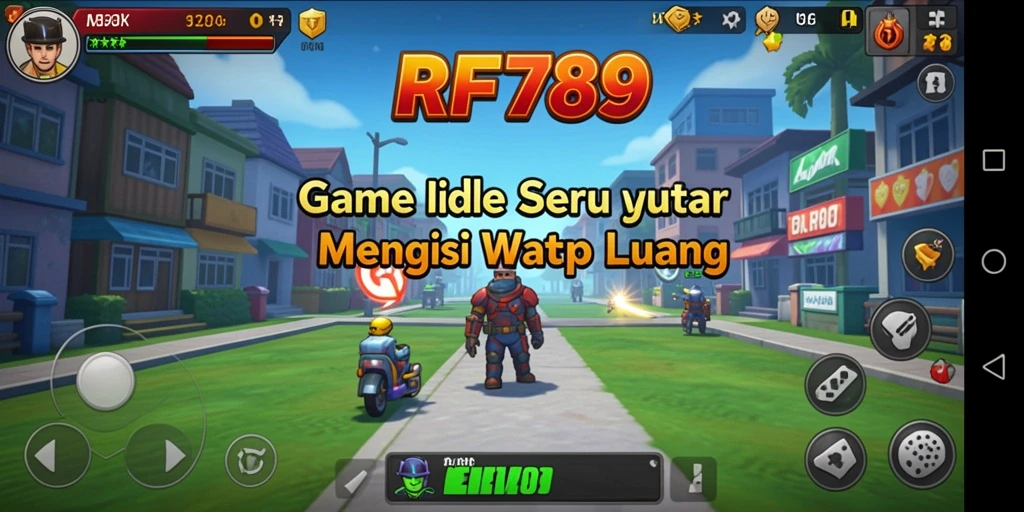 Tampilan gameplay menarik dari RR789 dengan elemen Idle yang menghibur.