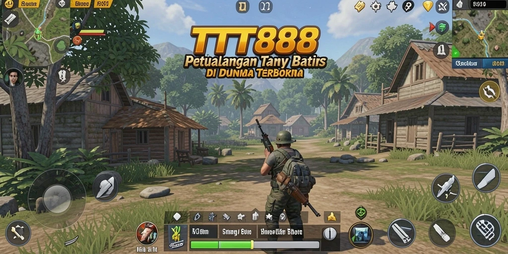 Gameplay epik dalam dunia terbuka yang luas di TTT888.